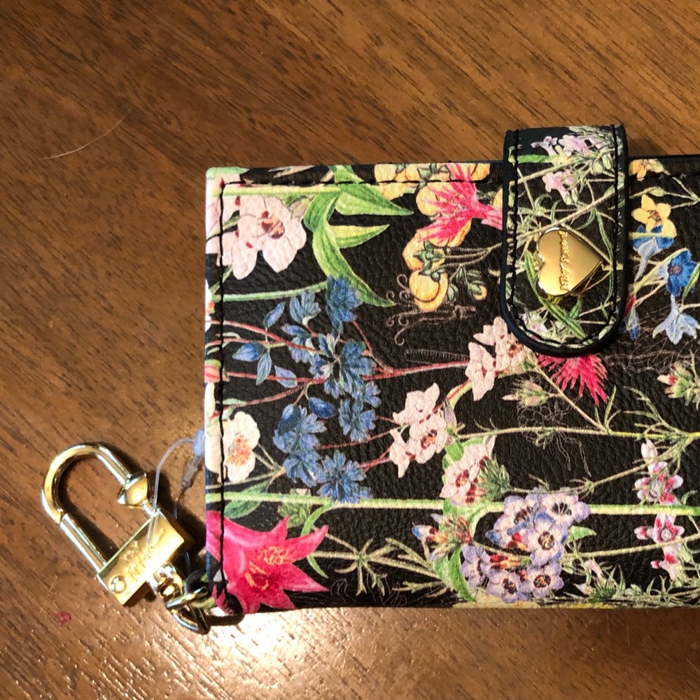 New Betsey Johnson Wallet with Keychain